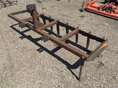 Dunkle Auction Services - Homemade 3 Pt. Hitch Root Rake, 7 Ft. Wide ...