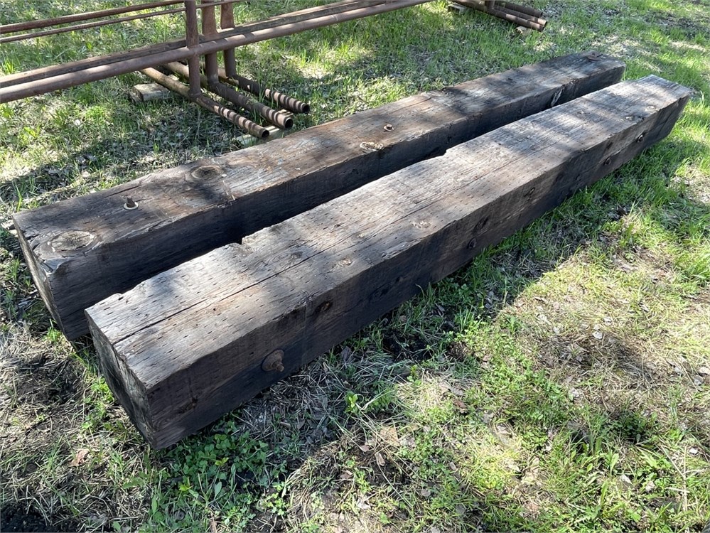 Dunkle Auction Services Inc. - Quantity of (2) Heavy Duty Bridge Timbers