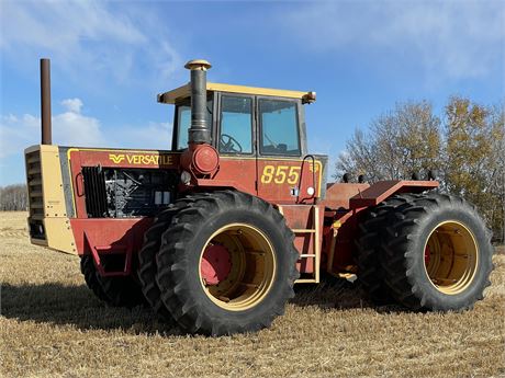 Dunkle Auction Services Inc. - 1981 VERSATILE 855 4WD Tractor, 9,242 ...