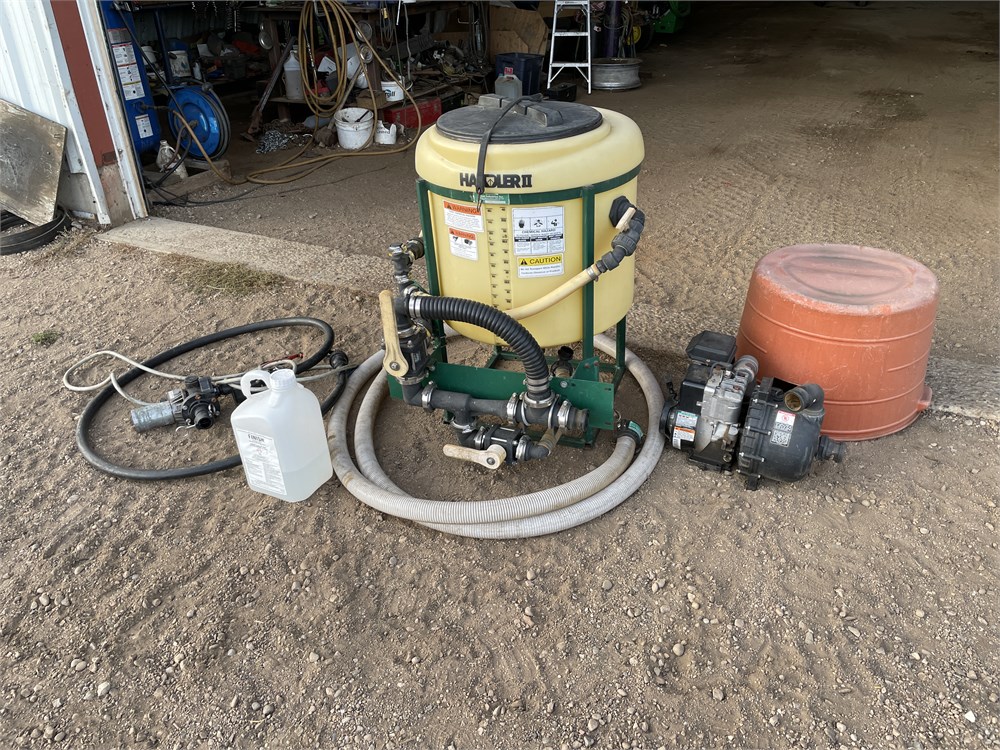 Dunkle Auction Services Inc. - CHEM HANDLER II w/ Hoses & Fittings, 2 ...