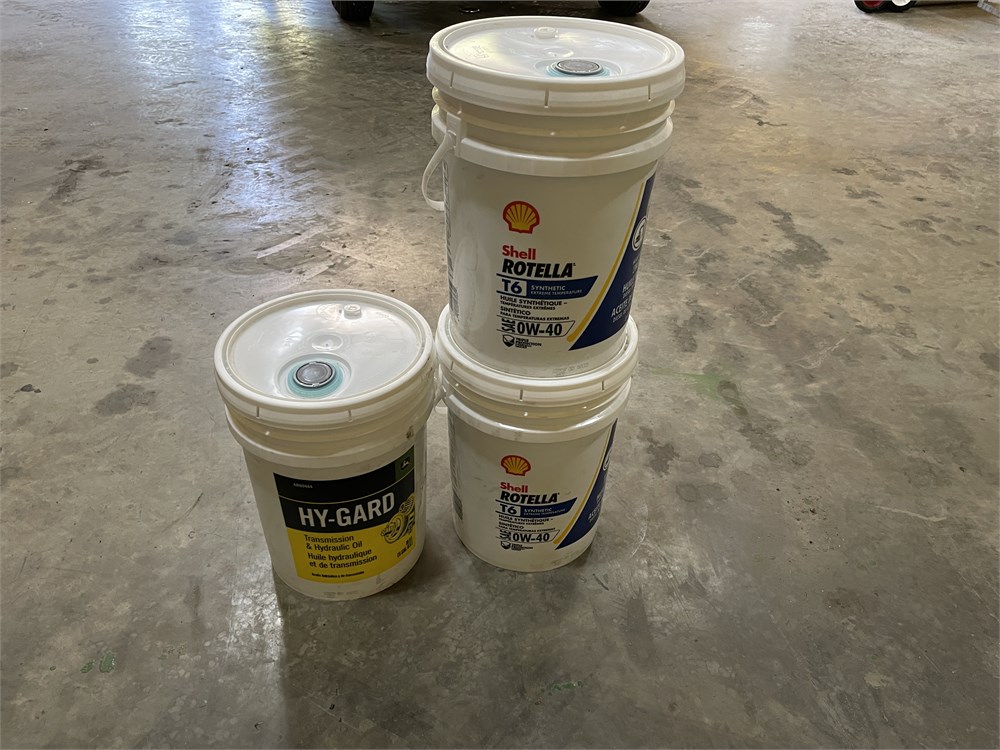 Dunkle Auction Services Inc. - (1) NEW Hy-Gard Transmission Fluid Pail ...