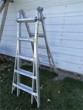 Dunkle Auction Services - Mastercraft Multi-function 21' Ladder